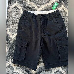 GAP boys Dark Cargo Shorts